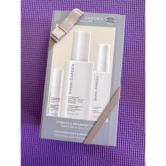 Shani Darden Skin Care Hydrate & Replenish Trio: serum, cream, cleansing serum